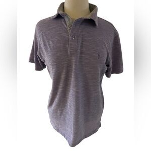 Tailorbyrd Purple Polo Golf Shirt-Size Medium